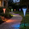 thumbnail image 4 of Solar Ground Lights Waterproof Led Abs Path Lawn Landscape Lighting for Yard Garden Courtyard Walkway, 4 of 7