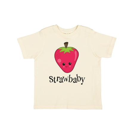 

Inktastic Cute Strawberry Strawbaby Gift Toddler Boy or Toddler Girl T-Shirt