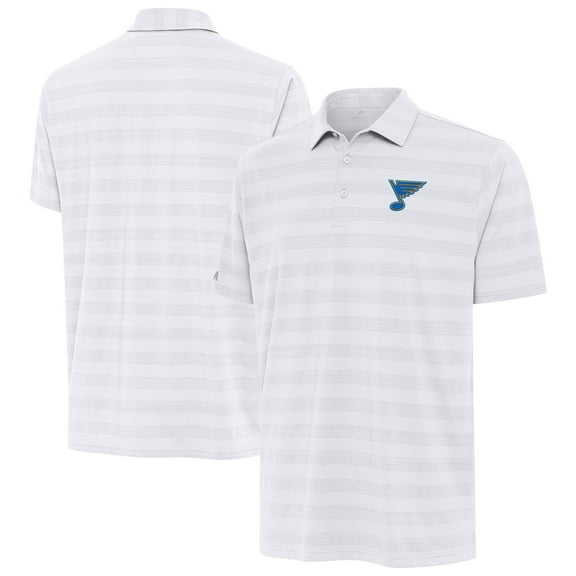 Men's Antigua White St. Louis Blues Tunnel Polo