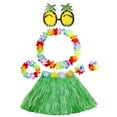 thumbnail image 4 of Hawaiian Grass Skirt Pineapple Sunglasses for Kids Girls Women Summer, 4 of 8