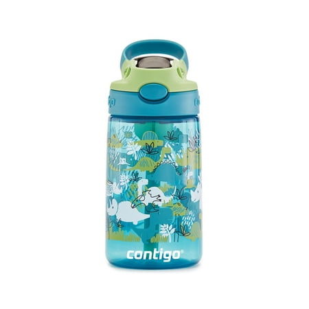 Contigo Kids AUTOSPOUT Straw Water Bottle with Easy-Clean Lid, 14 oz.,