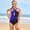 Blue, variant on Kids Girls Swimsuit One Piece Bathing Suit Color Block Quick Dry Beach Summer Swimsuit Girls Kids 4-5 Years Bathing Suits for Girls