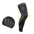 thumbnail image 3 of SIEYIO Full Leg Compression Sleeve Long Knee Brace Breathable Stretchy Long Knee Support for Men Women Cycling Basketabll, 3 of 8