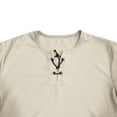 thumbnail image 6 of Mens Casual Henley Shirts Cotton Lace Up Short Sleeve Summer Beach Hippie V Neck Top Renaissance Pirate Shirt, 6 of 8