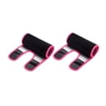 thumbnail image 1 of harper 2 Pieces Thigh Wraps Adjustable Versatile Sturdy Reusable Leg Sleeves Upper Leg Brace for Running Workout Gear Exercise Yoga Rose Pink, 1 of 9