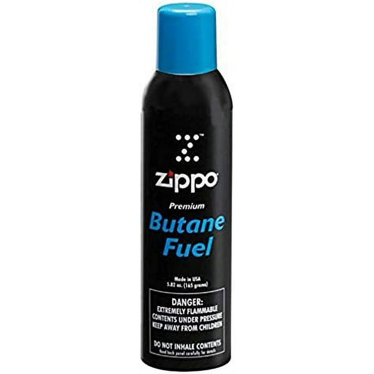 12 cans (1 case) Zippo 5.82oz Premium Butane Fuel