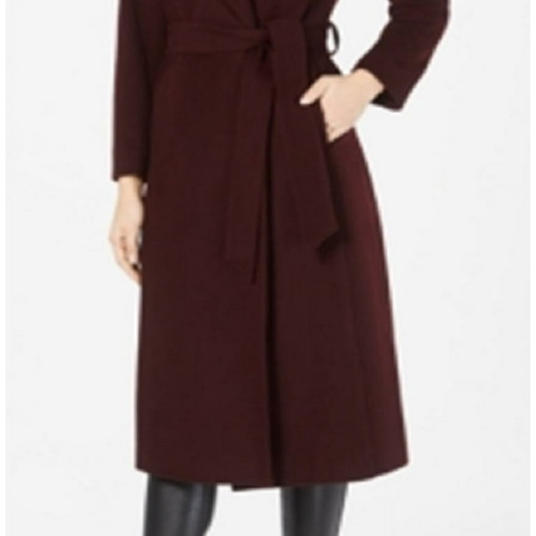 Forecaster Belted Maxi Wine Walker 2024 Coat