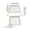 Grey, variant on Folding Campfire Grill, Stainless Steel Firepit Grill Grate, Heavy Duty Portable Camping Grill , Gas BBQ Grill Grate for Backpacking, Hiking, Picnics(6.3X6.3X5.2in)