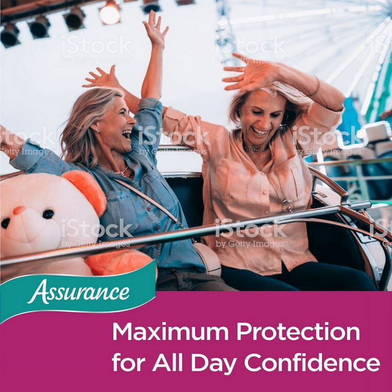 Assurance Incontinence & Postpartum Underwear for Women, Maximum S/M/L/XL ✅