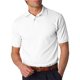 thumbnail image 1 of Jerzees Hombre Spotshield Button Down Polo Sport Shirt, White l Jerzees Camisa polo, 1 of 2