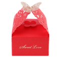 thumbnail image 4 of Wdftyju 10 unidades/juego de cajas de dulces con flores láser huecas, caja para envolver regalos de boda (rojo) Wdftyju 2fe3mp1ms9ku1es4D03, 4 of 6