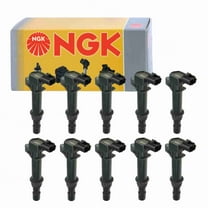 10 pc NGK 48651 Ignition Coils for 178-8483 2505-98346 36-8094 56028138 56028138AB 56028138AD 56028138AE 56028138AF 673-5300 E232 E232P GN10456 IC243 IC243SB UF-270 UF270 UF270T Spark Plug Wire Boot