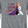 thumbnail image 3 of Frozen 2 - I Like Warm Hugs - Toddler And Youth Long Sleeve Graphic T-Shirt, 3 of 5