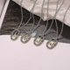 thumbnail image 2 of Collar con letra AZ en plata de ley S925 --- Código de producto 58577, 2 of 4