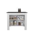 thumbnail image 3 of DUOSONG Kitchen Island Ada, Kitchen, Matt Gray / White Furniture Dining Furniture Kitchen Islands & Carts, 3 of 7
