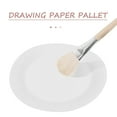 thumbnail image 3 of UNOMOR 10Pack White Paper Plates for Crafts Artistic Plates Portable Use, 3 of 8