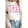 thumbnail image 3 of Lets Go Girls Cowgirl Hat Graphic Tee T-Shirt, 3 of 5