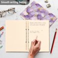 thumbnail image 4 of FORMRS 1-Subject Spiral Notebook 8" x 5" College Ruled 60 Refillable Sheet A5 Hard Cover, 2 Pack, Pastel Purple Marble Pattern, 4 of 7