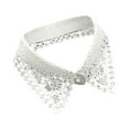 thumbnail image 2 of 6x Cuello Falso Para Mujer Cuello Falso Desmontable Para Camisa A Media Pierna Para Accesorios De Ropa Blanco, 2 of 8