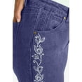 thumbnail image 4 of Jessica London Women's Plus Size Classic Cotton Denim Straight-Leg Jean, 4 of 6
