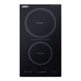 thumbnail image 1 of 12" Wide 208-240V 2-Zone Induction Cooktop Induction Cooktop With Safety Shutoff, 1 of 1