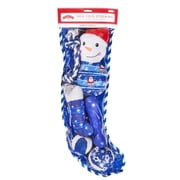 Holiday Time Stocking Dog Toy, Blue
