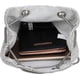 thumbnail image 5 of Bolso de noche para mujer, de tamaño grande, con pedrería, estilo cubo, brillante, para fiestas, bodas, citas nocturnas, color plateado., 5 of 5