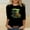 Black3, variant on Zedker St Patricks Day Shirt Women 2026 Casual Plus Size 3/4 Sleeve Irish Clover Shirts Funny Saint Patrick's Tunic Tops
