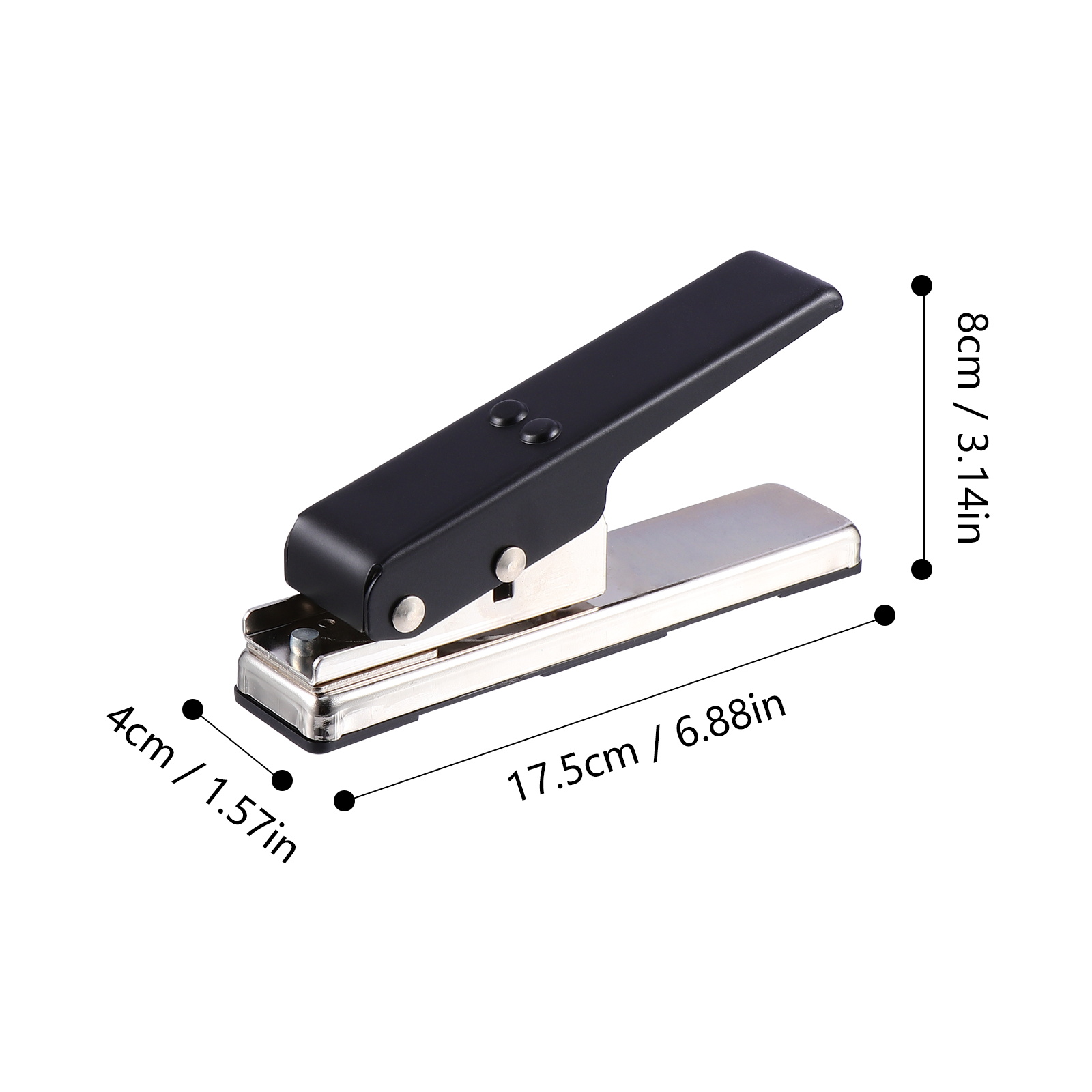 HEANUJJ Guitar Pick Maker Punch Tool, 1Pc Solid Iron Cutter for Easy Guitar Picks and Accessories