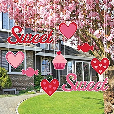 Valentine S Lawn Decorations Hanging Sweet Valentine S Candy