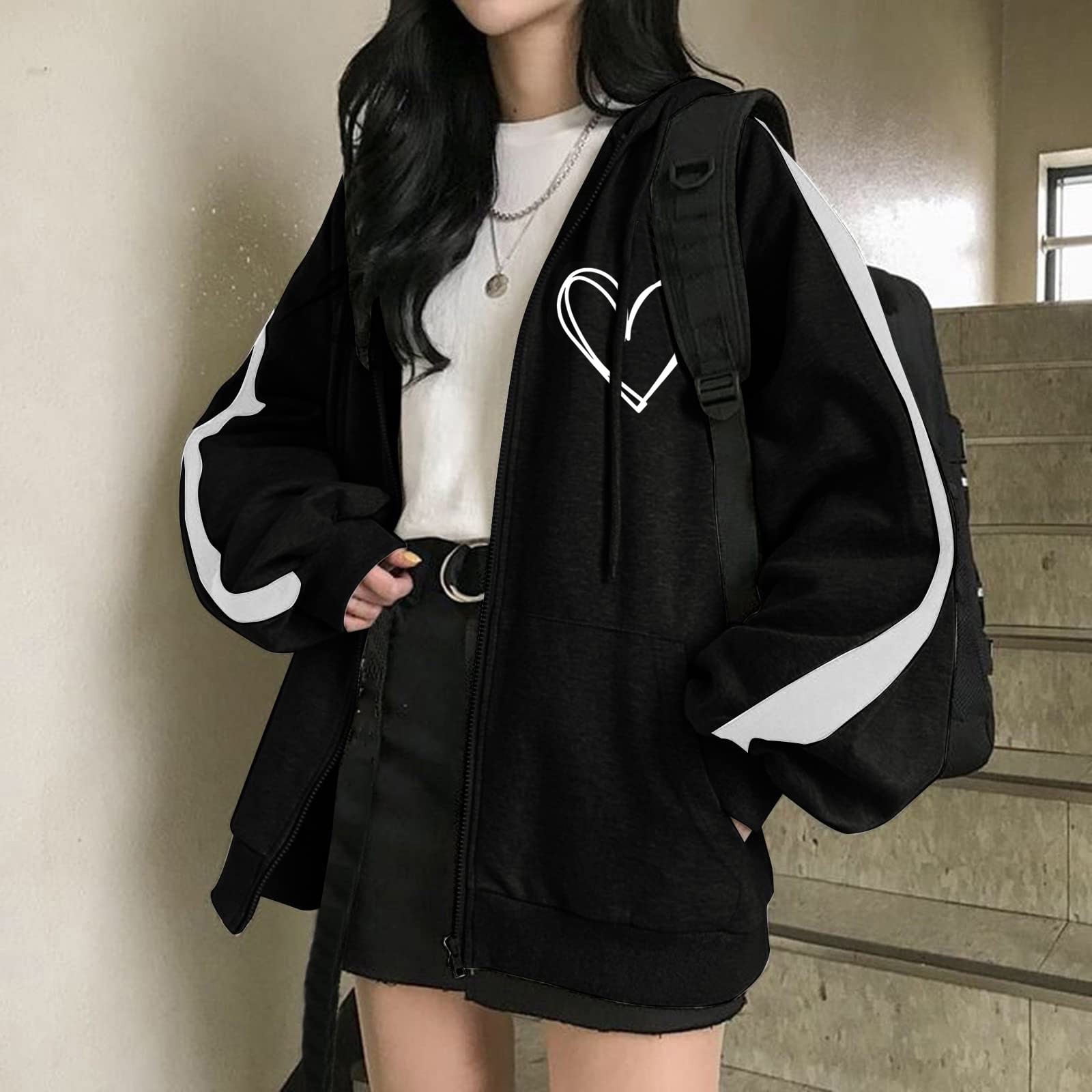 Stay Stylish and Snug: Anime Black Hoodie Outfit Inspirations