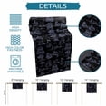 thumbnail image 6 of Farmhouse Country Table Runner - 108 Inch Long Vintage Black French Garden Horse Swan Cotton and Linen Blended Dress Scarves Farmhouse Table Runner for Kitchen Dining, Coffee Table, 13" x 108", 6 of 8