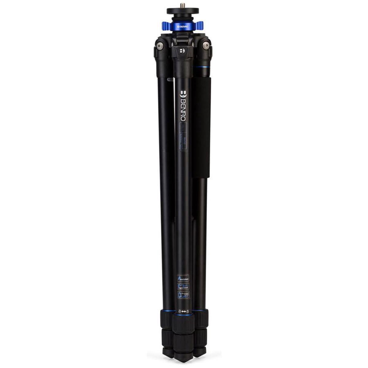 Benro Mach3 TMA27A Series 2 3-Section Aluminum Tripod/Monopod, Twist Lock