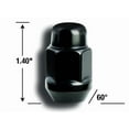 thumbnail image 1 of Gorilla Écrou Cranté 41187BCB Gland; 1/2-20; Siège Conique; Hexagone 3/4 Pouce; Chrome Noir; Acier; Lot de 4, 1 of 1