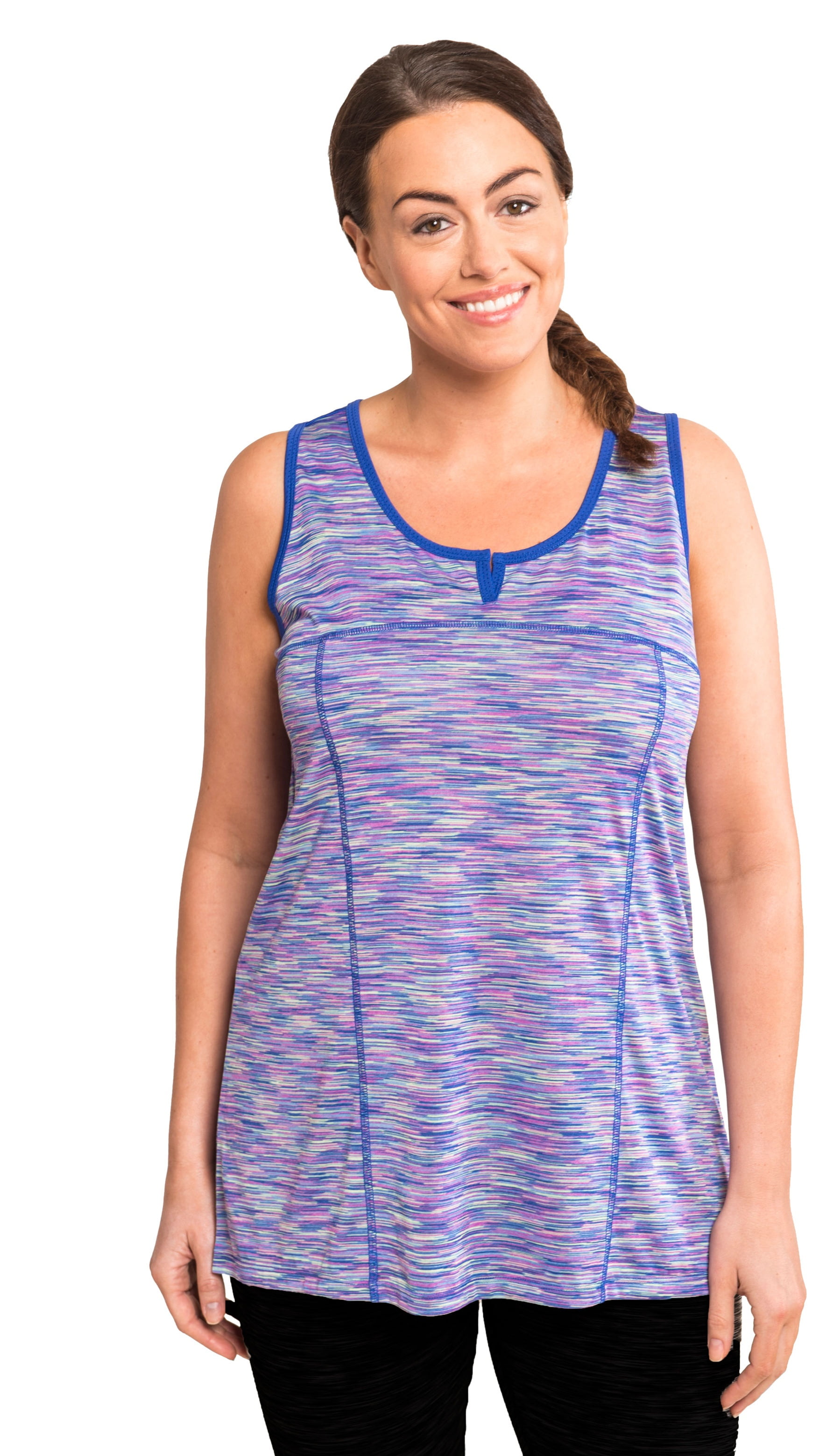RBX RBX Active Women's Plus Size Activewear Deep VNeck Tank Top