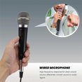 thumbnail image 5 of Karaoke Microphone MIC Handheld Dynamic Wired Dynamic Microphone Clear Voice for Karaoke Vocal Music, 5 of 5