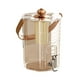 thumbnail image 4 of Dispensador de bebidas con grifo, asa portátil, limonada, fácil flujo, 5 l, jugo, agua Oro rosa, 4 of 9