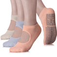 thumbnail image 1 of Calcetines de yoga Unenow con agarre antideslizante para mujer con cojín, 1 of 7