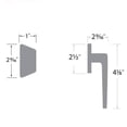 thumbnail image 3 of Sure-loc  Cedar Entrance Lever with Keyed Alike Deadbolt Clear/Silver Chrome Finish, 3 of 3