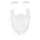 thumbnail image 1 of Barba De Papá Noel De Navidad, Barbas De Bigote Falsas Barba Larga Blanca Ajustable Barba Falsa Blanca Aspecto Llamativo, 1 of 8