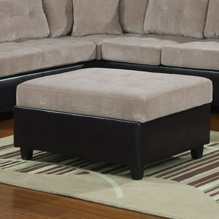 Wildon Home Elowe Corduroy Storage Ottoman