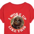 thumbnail image 3 of Star Wars - I Woke Up Like This Chewie - Women's Oversized Tee, 3 of 4