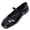 Black, variant on Mary Jane Flats For Women Glossy Patent Faux Leather Multi Rhinestone Bar Single Thin Instep Strap Square Toe Slip On Flat Shoe Footwear