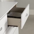thumbnail image 5 of South Shore Maddox 6 Drawer Dresser in Pure White Finish, 5 of 6