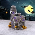 thumbnail image 5 of LAMIRO Halloween Haunted House Resin Figurine - Modern Style Horror Decor Accessory for Halloween Decorations, 5 of 7