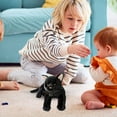 thumbnail image 6 of LYINGF 12 Inch Black Cat Stuffed Animal Plush, Realistic Cute Black Cat Toy Soft Plush Pillow, Cute Plush Toy Gifts for Kids, Birthday Christmas Decoration Supplies, 6 of 9