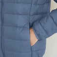 thumbnail image 4 of Puntoco Chaqueta acolchada para mujer con cuello levantado y cremallera, abrigo ligero acolchado de invierno con bolsillos Puntoco Puntoco-776, 4 of 5