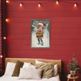 thumbnail image 3 of Stupell Industries Rustic Lodge Santa's Little Elf Gray Floating Frame Canvas Art, 21 x 31, by Tina LeCour, 3 of 8