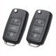 thumbnail image 1 of Compatible con la carcasa de llave Volkswagen 202AD3., 1 of 6