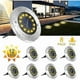 thumbnail image 2 of Solar Street Lights, 12 Led Solar Lights Compatible Outdoor Use, 6000k Garden Lights, Ip65 Waterproof, Warm White, Solar Lights, Garden Lights Compati, 2 of 5